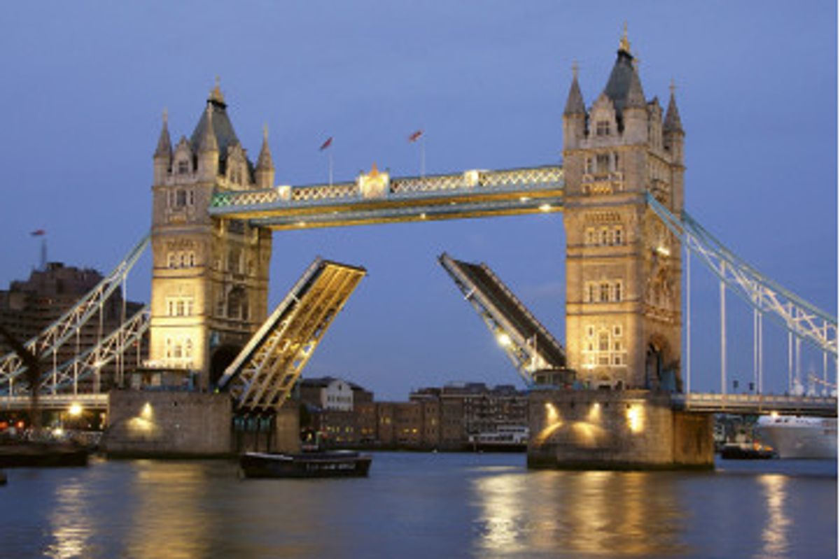 Fototapet - Tower Bridge Night