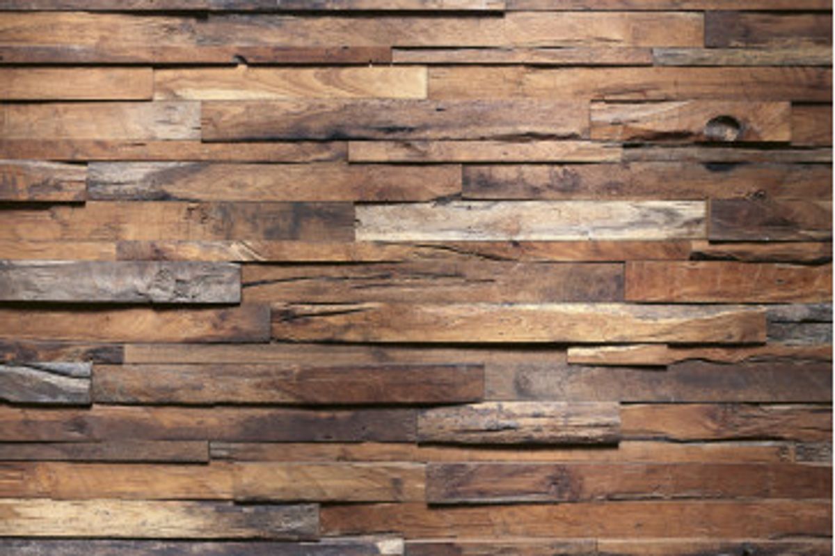 Fototapet - Wooden Wall