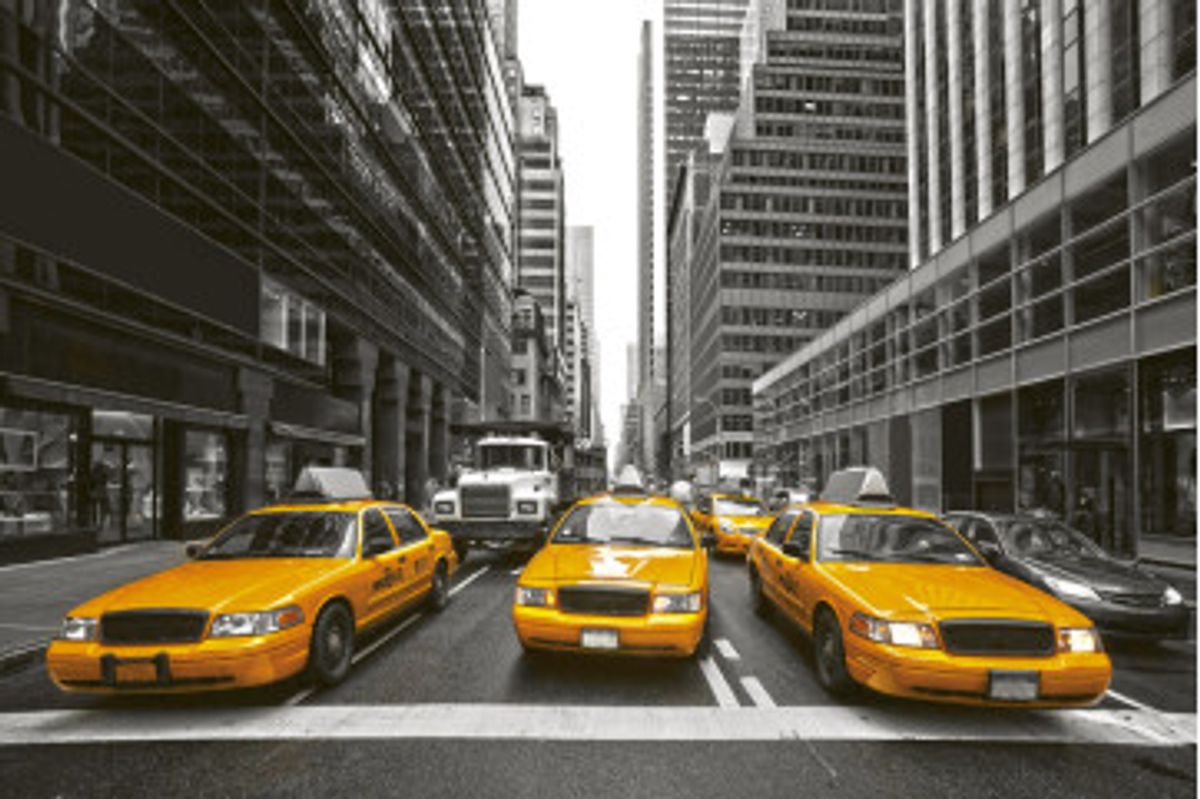 Fototapet - Yellow Taxi