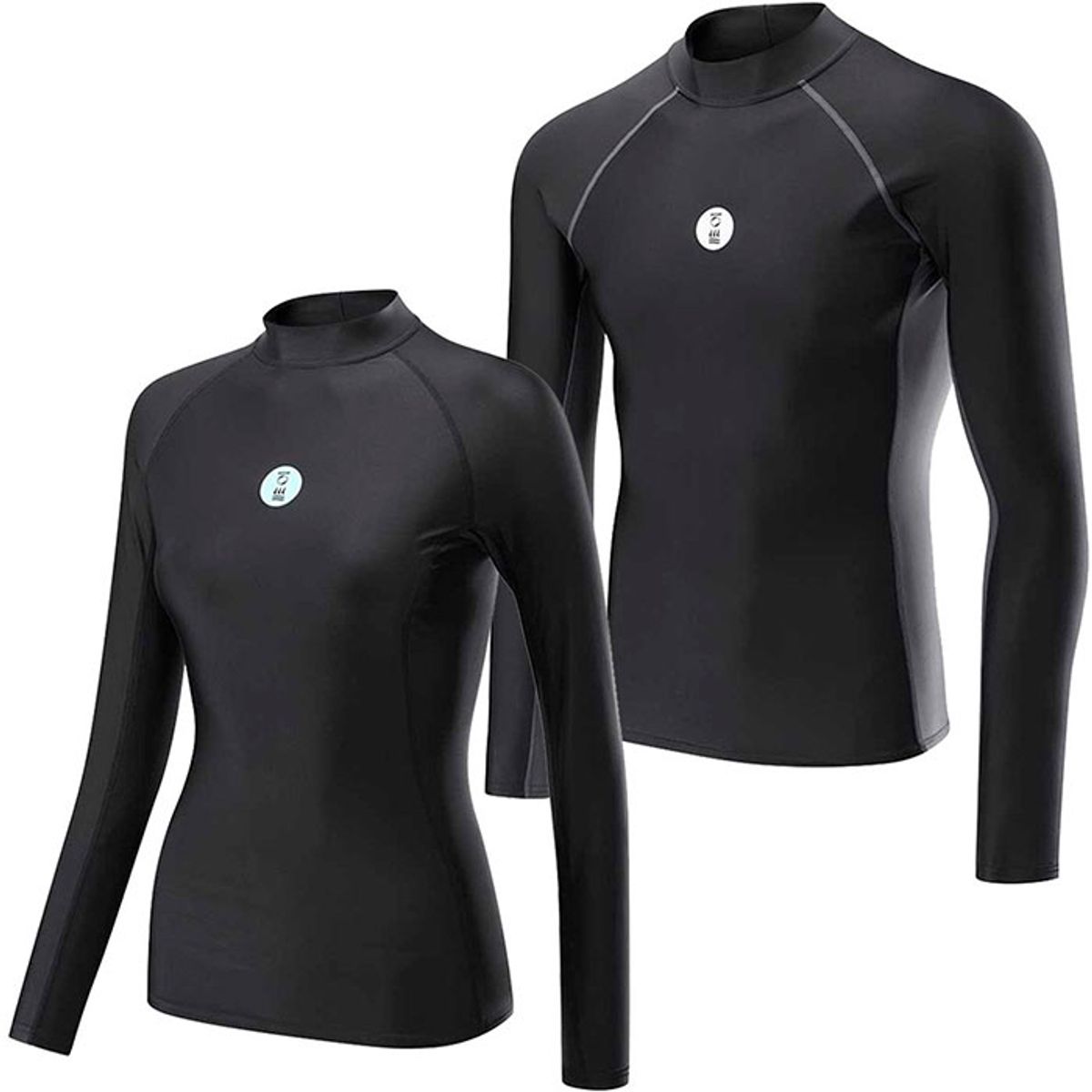 Fourth Element langærmet Hydroskin-Dame-Medium Sort