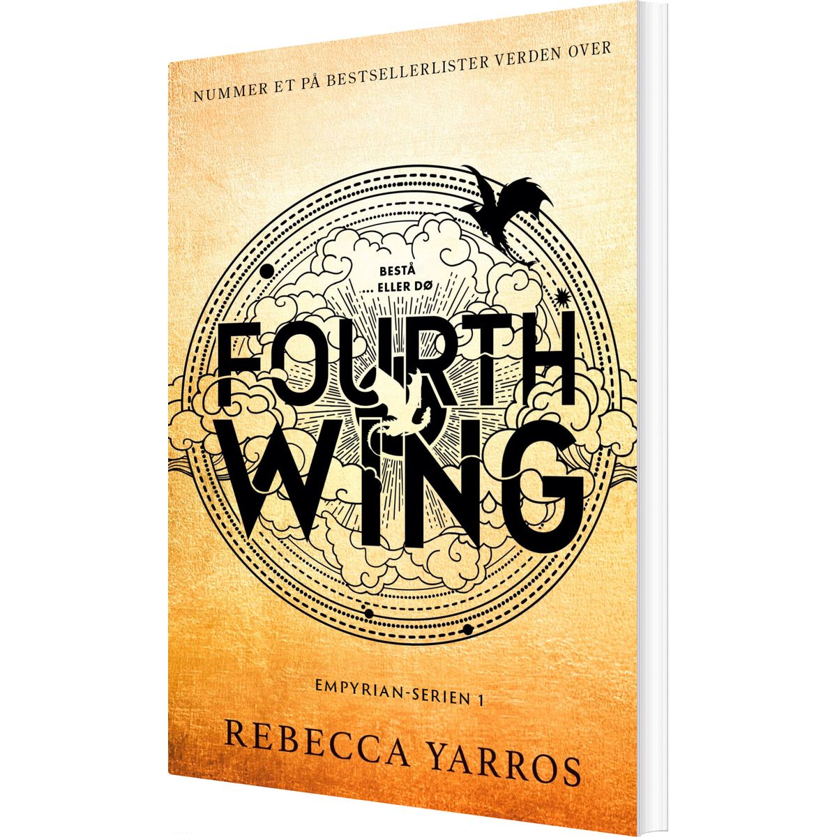 Fourth Wing - Bestå Eller Dø - Rebecca Yarros - Bog