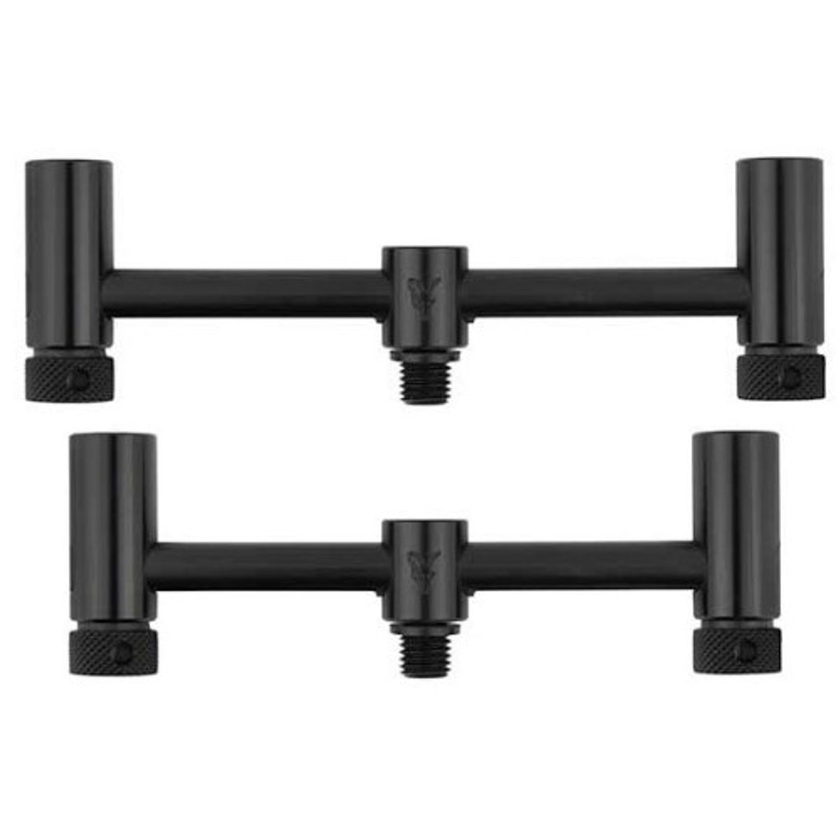 Fox Black Label Slim Adjustable 2 Rod Buzz Bars (110mm - 125mm)