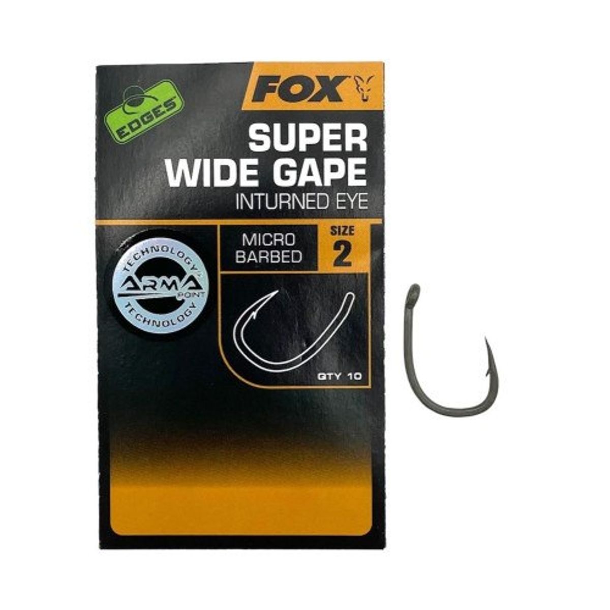 Fox Edges Armapoint Super Wide Gape Inturned Eye