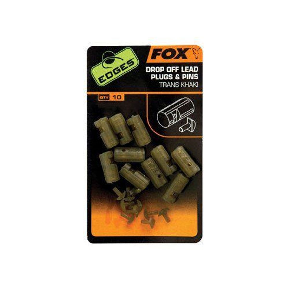 Fox Edges Drop Off Lead Plug & Pins