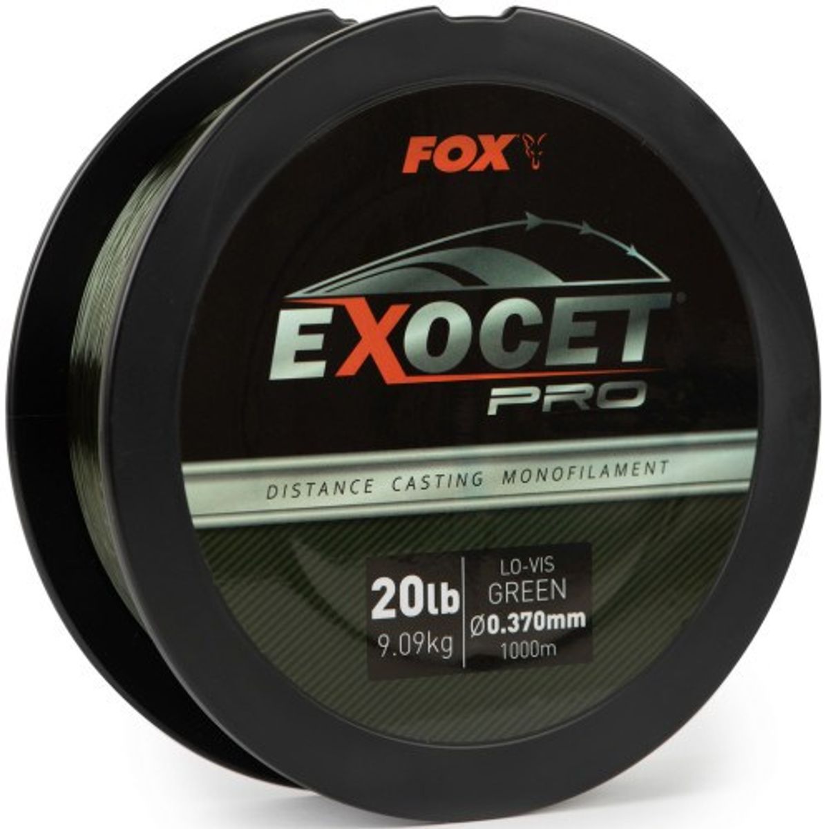 Fox Exocet Pro Mono Lo-Vis Green 1000m