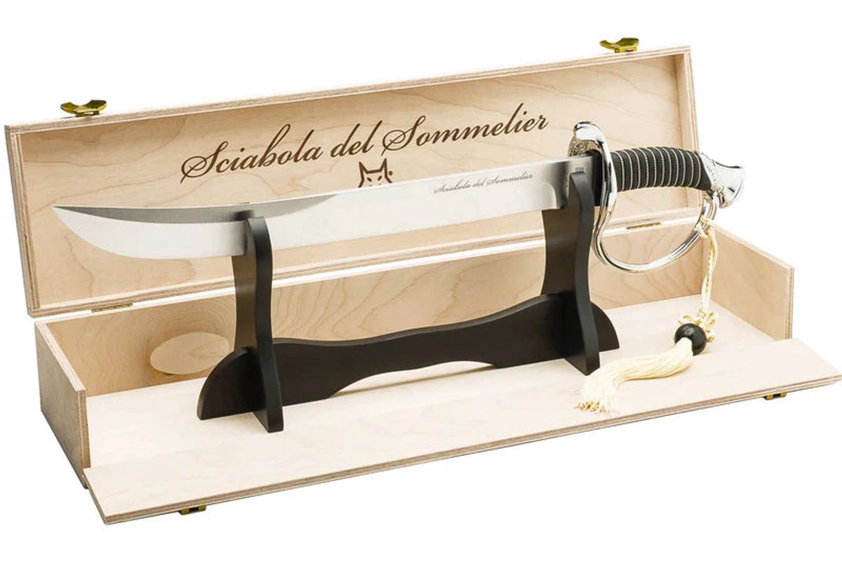 Fox Sciabola del Sommelier Champagnesabel (Silver)