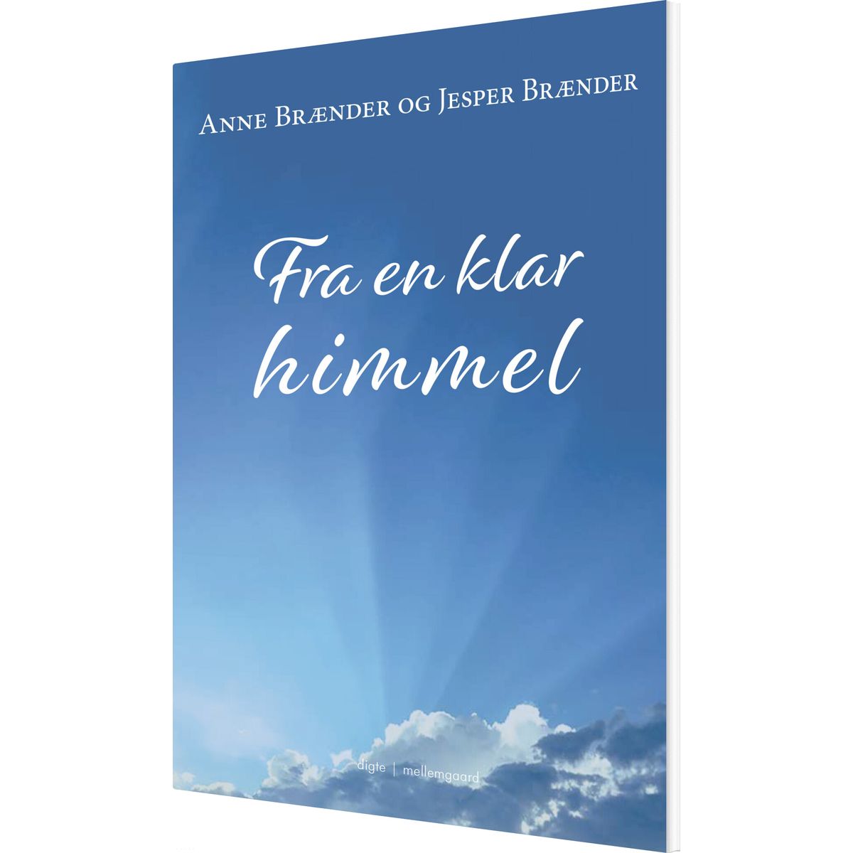 Fra En Klar Himmel - Anne Brænder - Bog