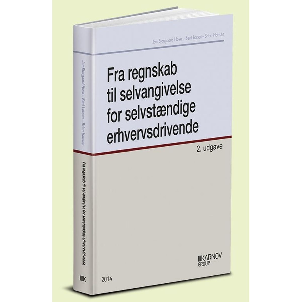 Fra Regnskab Til Selvangivelse For Selvstændige Erhvervsdrivende - Bent Larsen - Bog