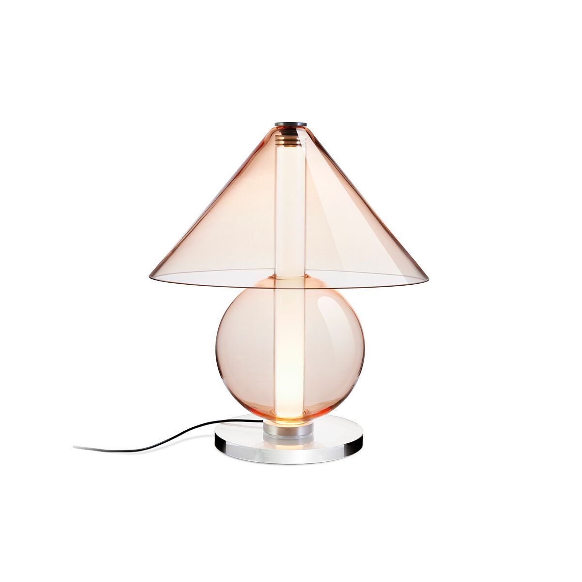 Fragile Table Lamp fra Marset (Amber)