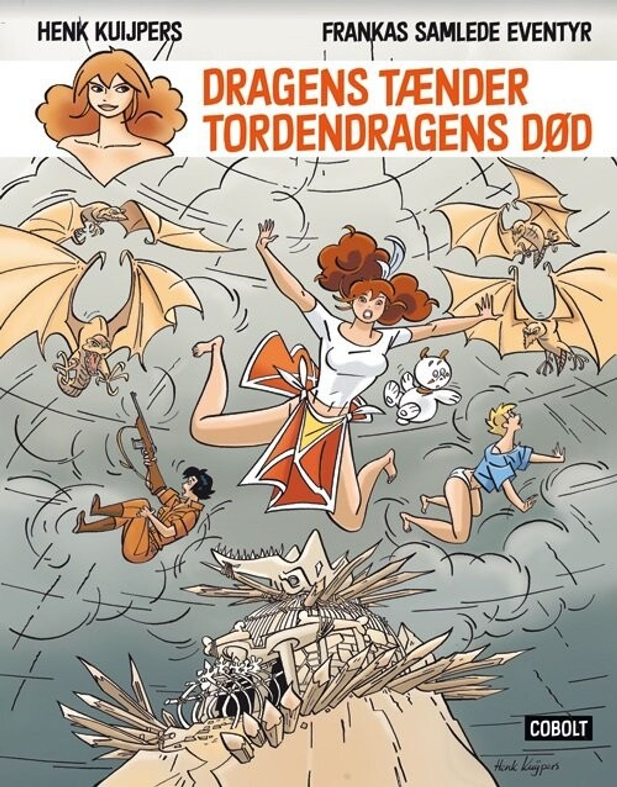 Franka: Dragens Tænder - Tordendragens Død - Henk Kuijpers - Tegneserie