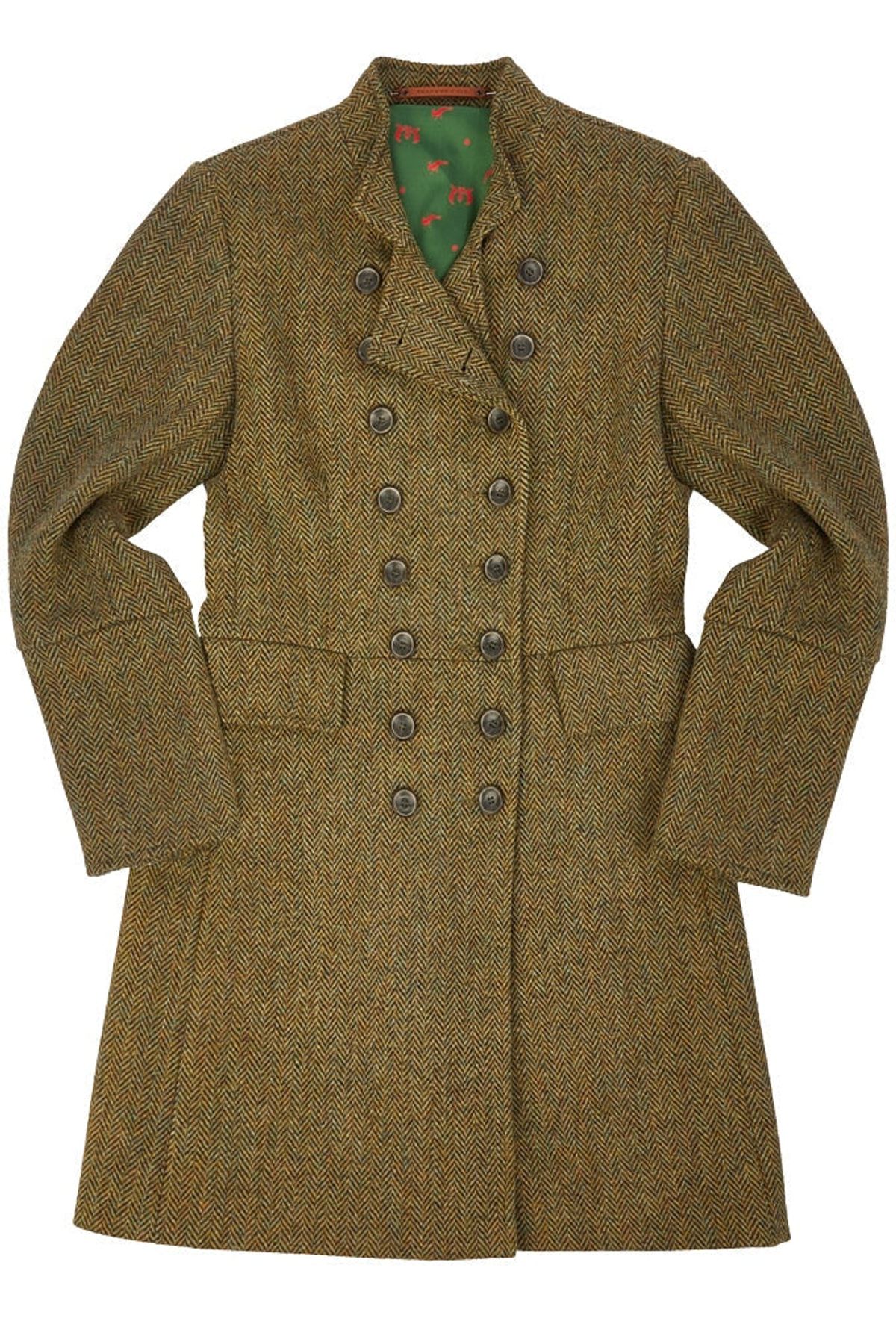 Franken & Cie Frock Coat, Lovat Tweed - 36 (EU)