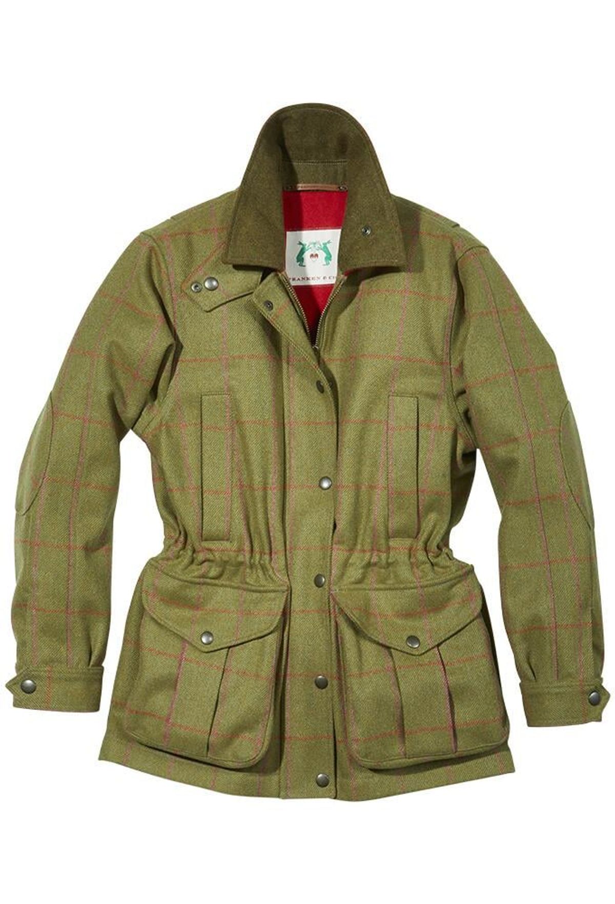 Franken & Cie Ladies Fieldsports jakke, Lovat tweed, window pane tern - 36 (EU) Small