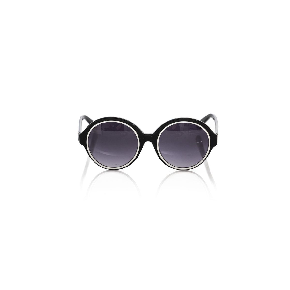 Frankie Morello Black Acetate Dame Solbriller