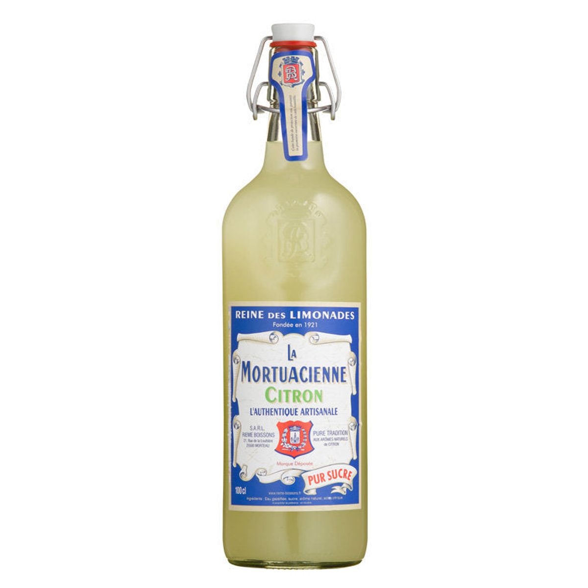 Fransk lemonade m. citron, 1 liter