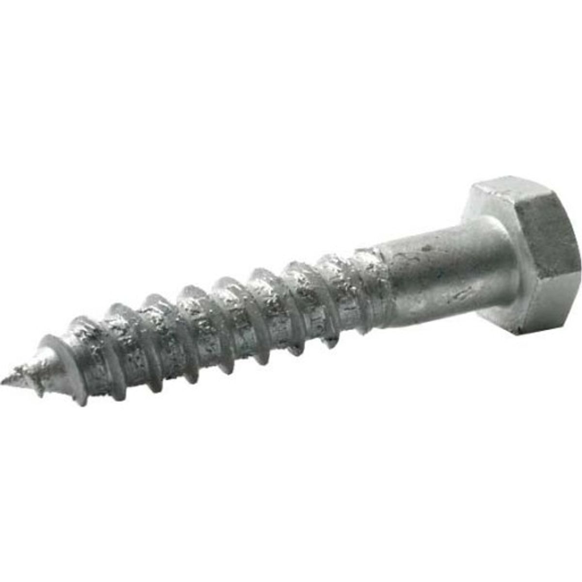 Fransk skrue 8,0 x 65/39 mm, FZV, DIN 571, 6-kant, 50 stk.