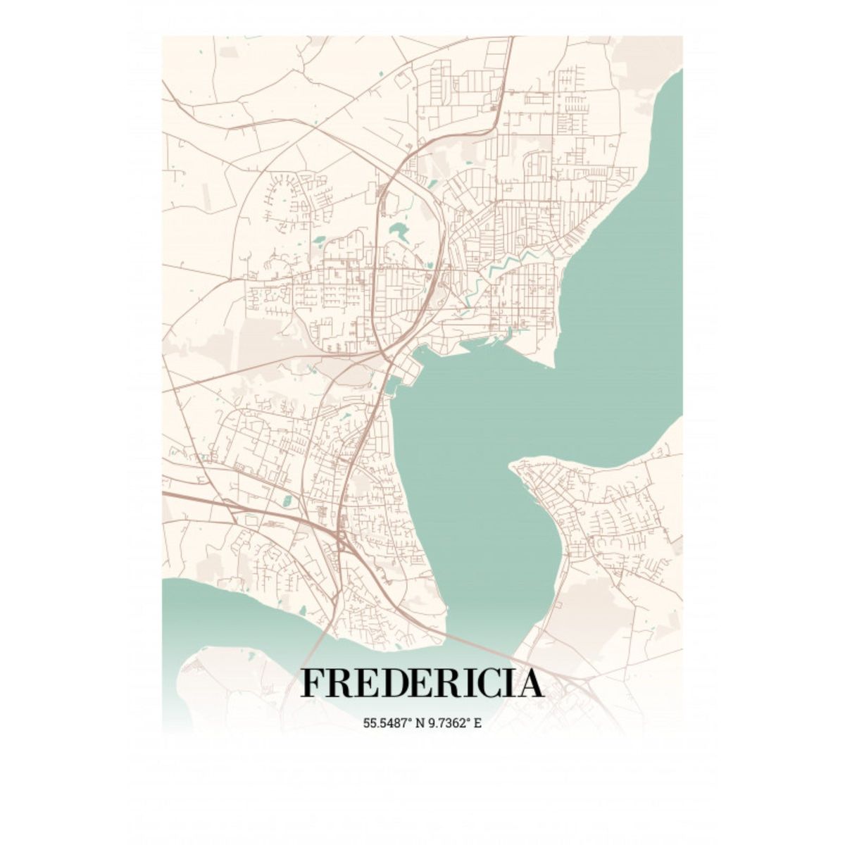 Fredericia 42x60 cm (A2)