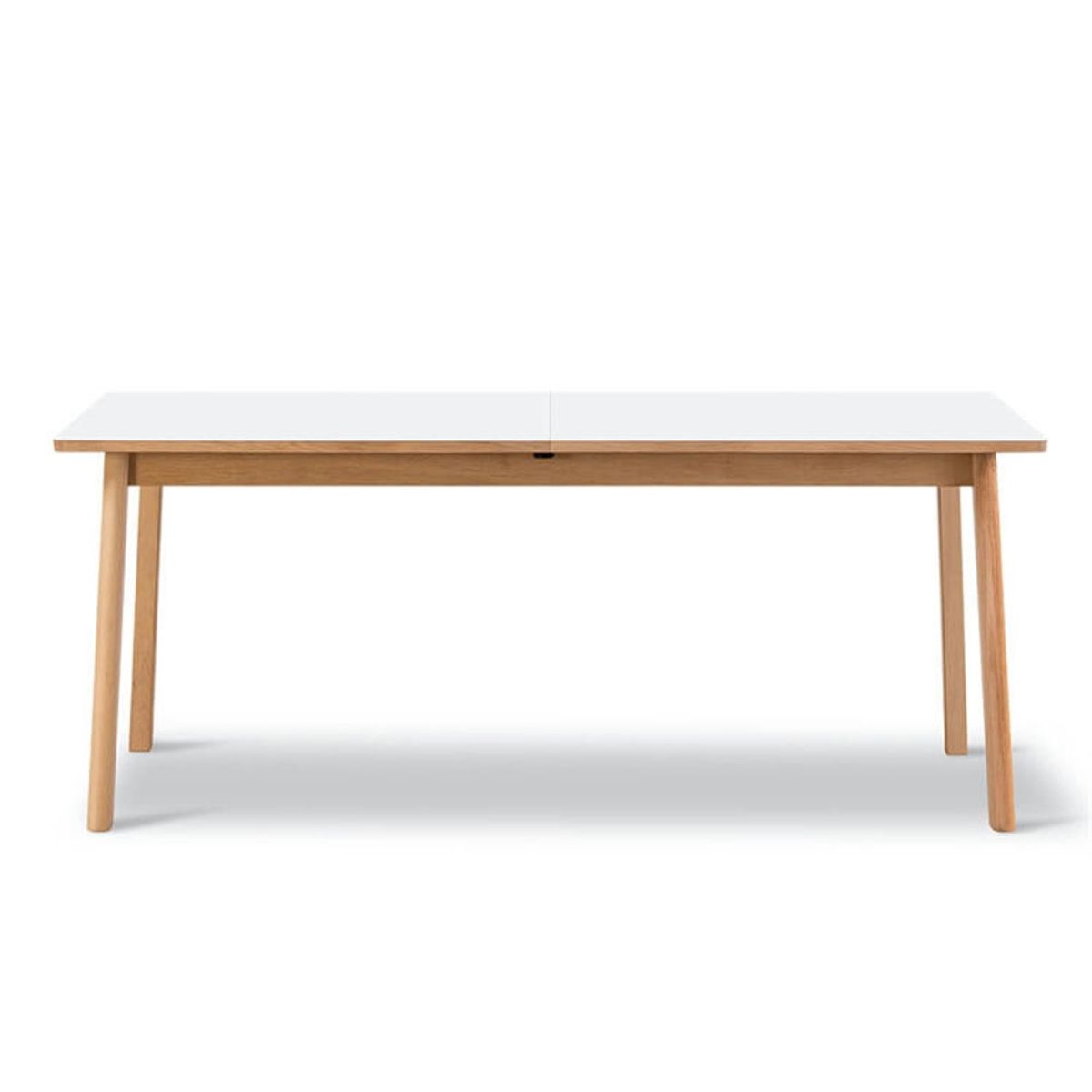 Fredericia Furniture Ana Spisebord (180/280x95 cm) Sæbebehandlet Eg Hvid