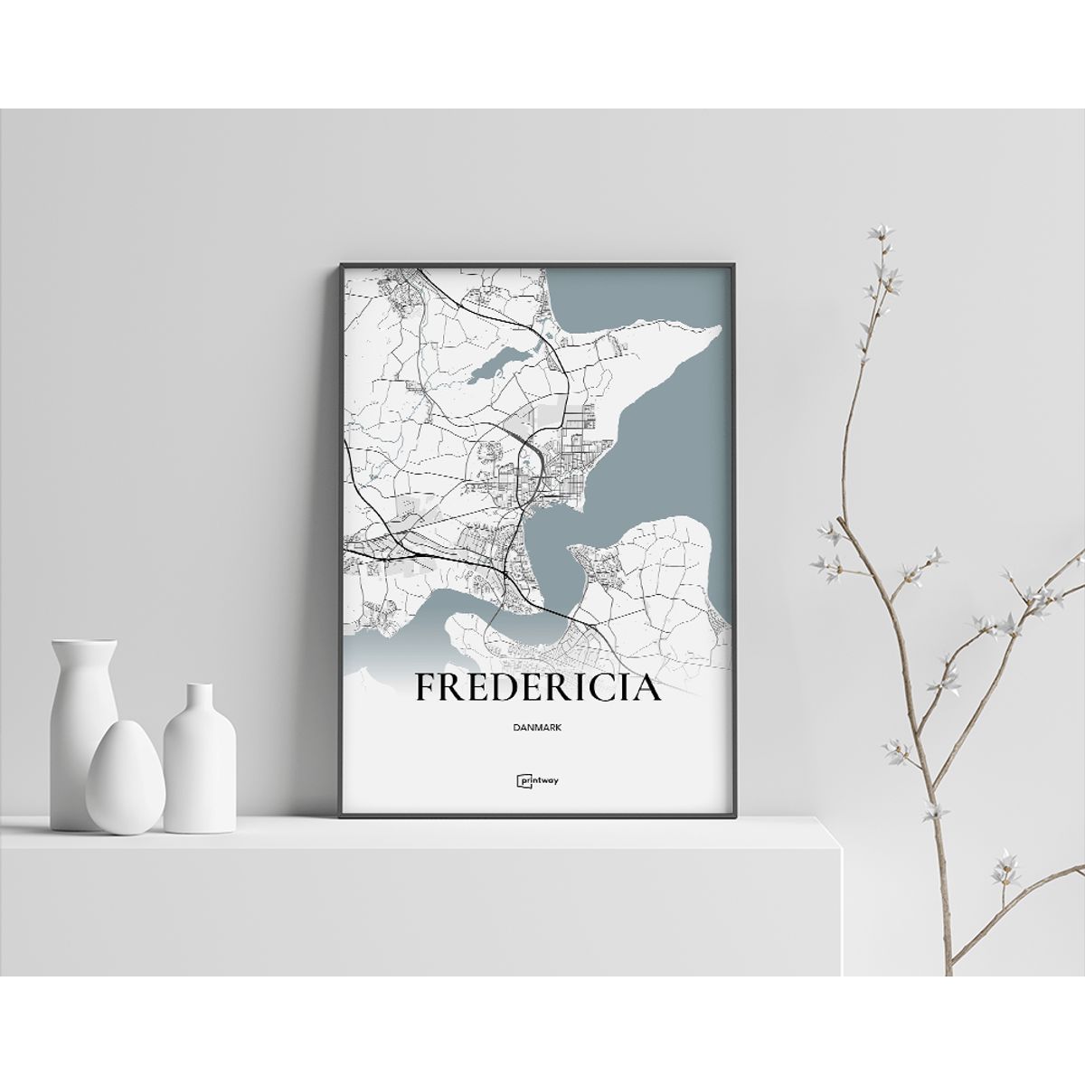 Fredericia Plakaten 60×84 cm (A1)