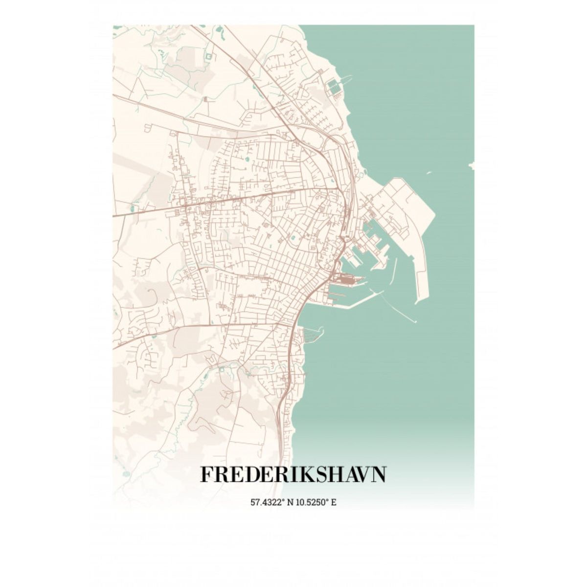 Frederikshavn 35x50 cm (B3)