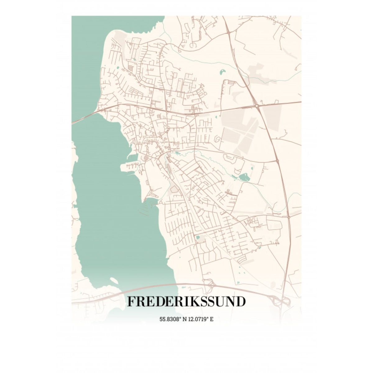 Frederikssund 30x42 cm (A3)