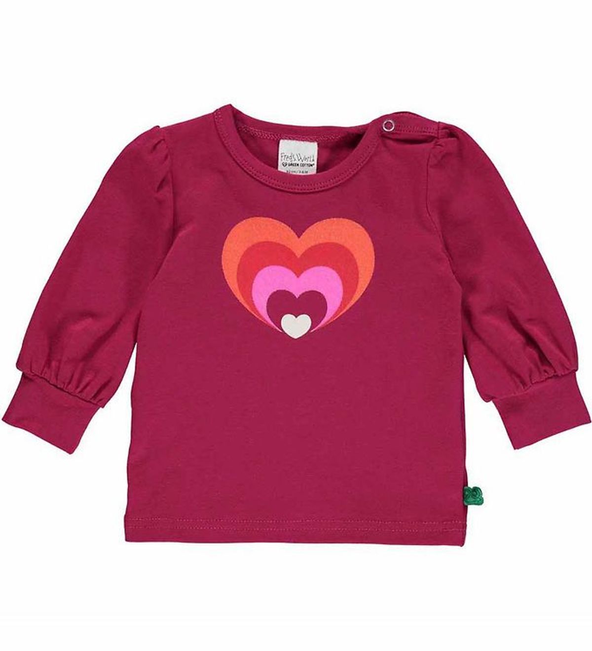 Freds World Bluse - Heart - Plum