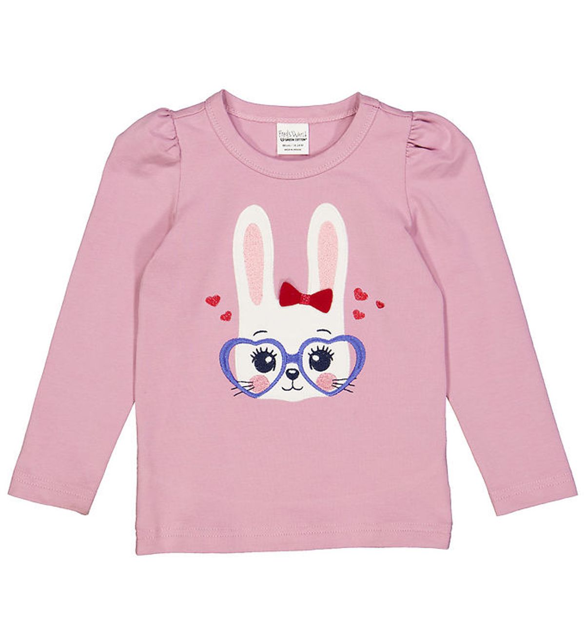 Freds World Bluse - Hello Bunny - Pink Haze