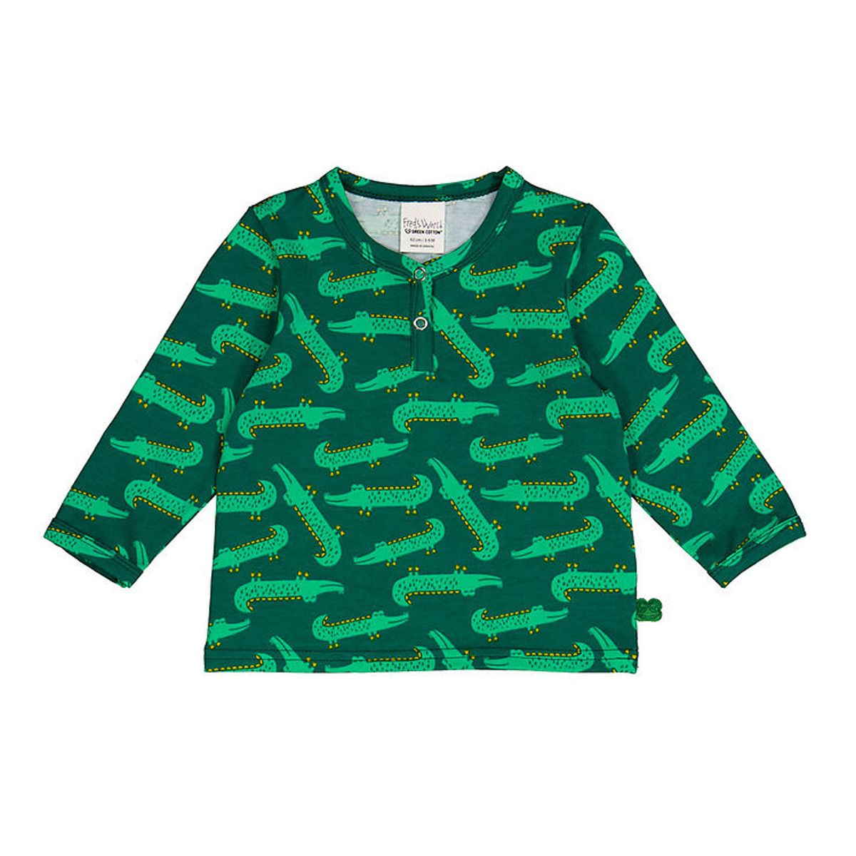 Freds World Bluse - Krokodille - Cucumber