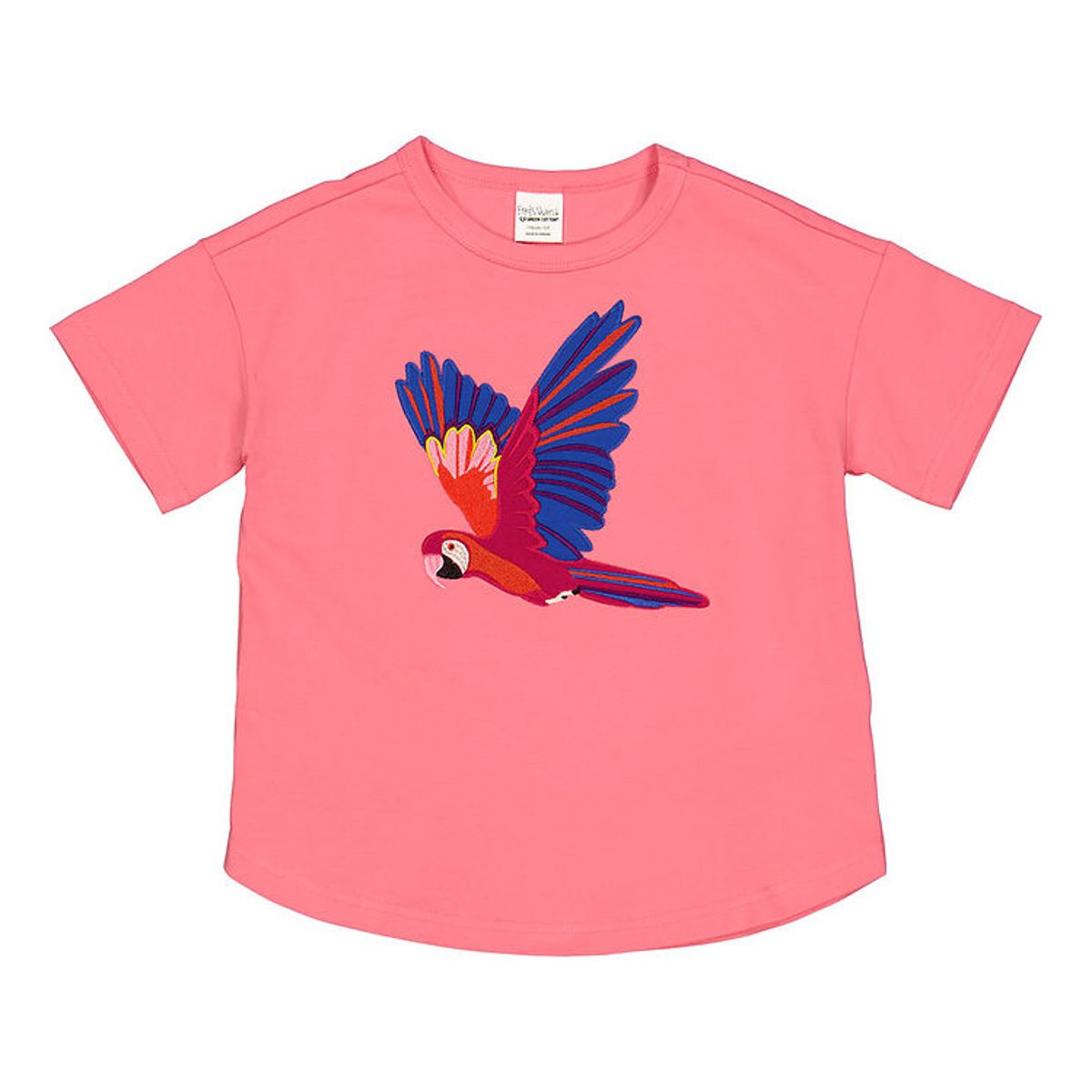 Freds World T-shirt - Hello Parrot - Pink