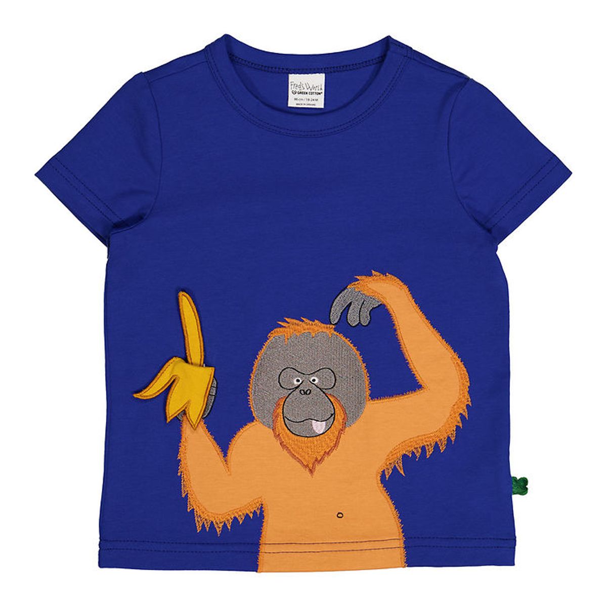 Freds World T-shirt - Orangutang - Surf