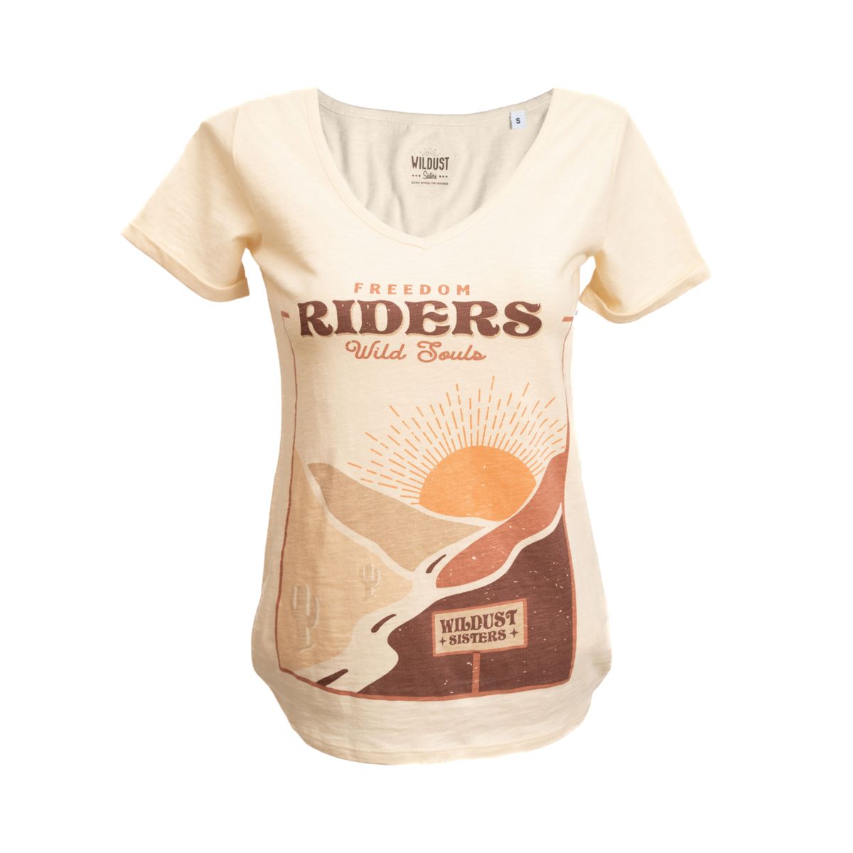 FREEDOM RIDER - Motorcykel t-shirt til damer