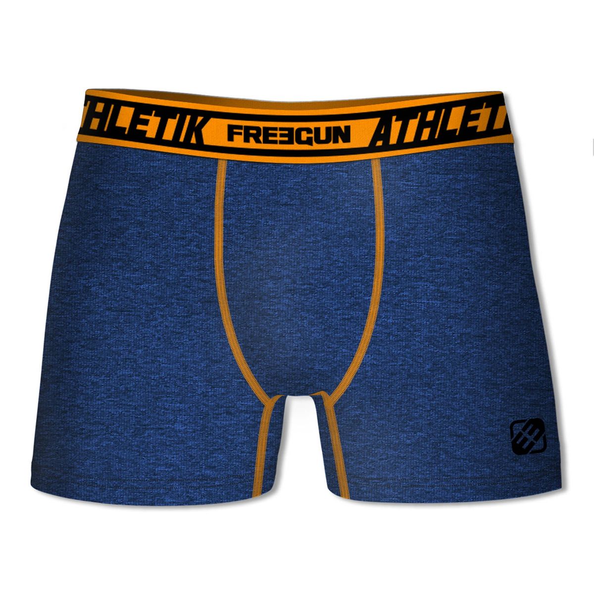 Freegun Sports Boxershorts i Microfiber - Blå/Orange