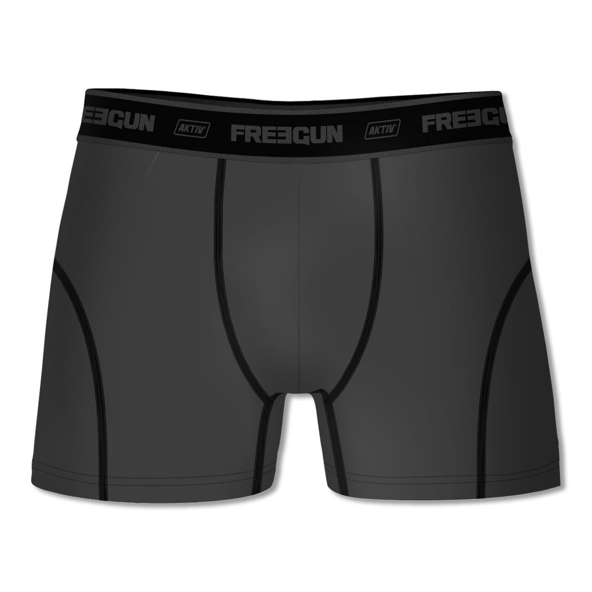 Freegun Sports Boxershorts i Microfiber - Grå