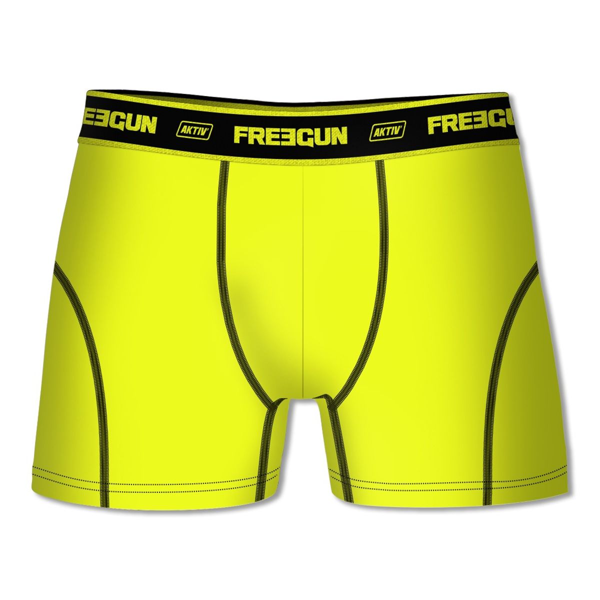 Freegun Sports Boxershorts i Microfiber - Gul