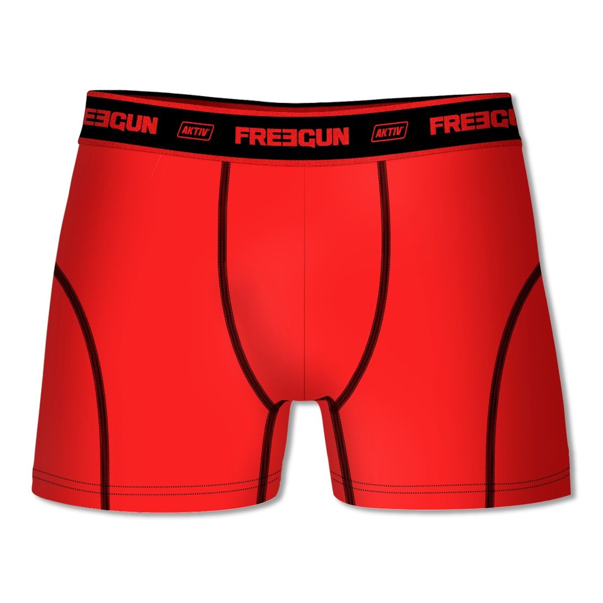 Freegun Sports Boxershorts i Microfiber - Rød