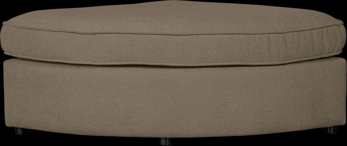 Freek, Modulære sofa, mørkt sand, H49x94x94 cm