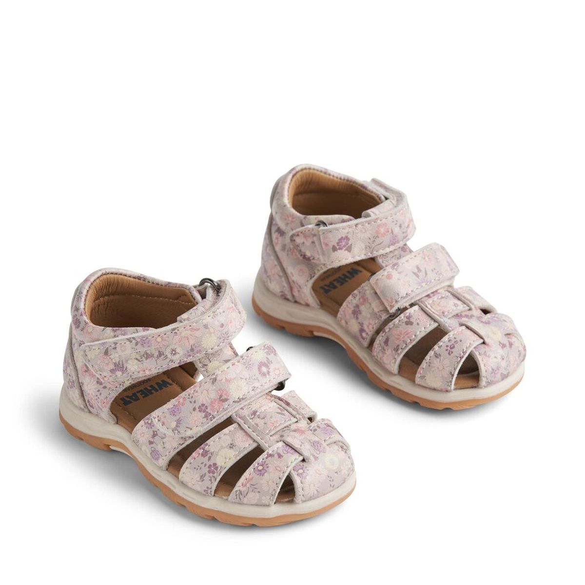 Frei lukket sandal - clam multi flowers - 30