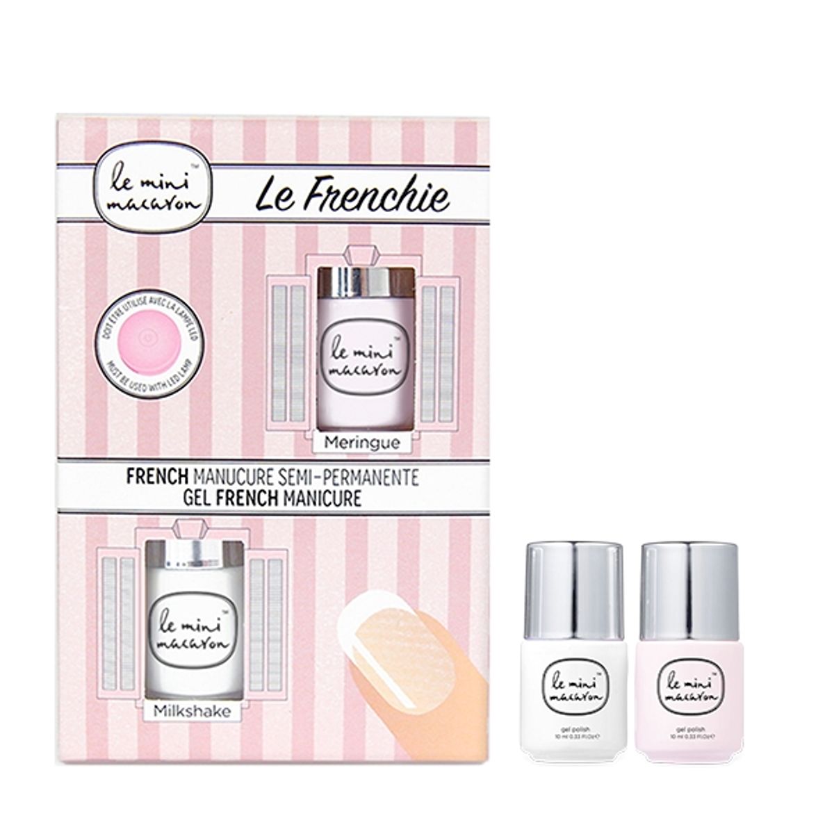 Frenchie Kit French Manicure Gelpolish, Le Mini Macaron