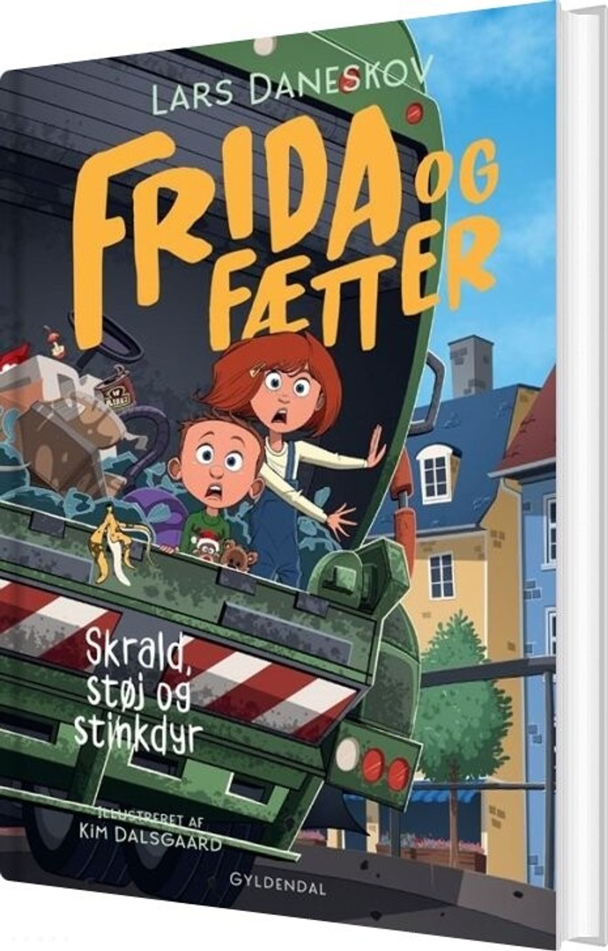 Frida Og Fætter - Skrald, Støj Og Stinkdyr - Lars Daneskov - Bog