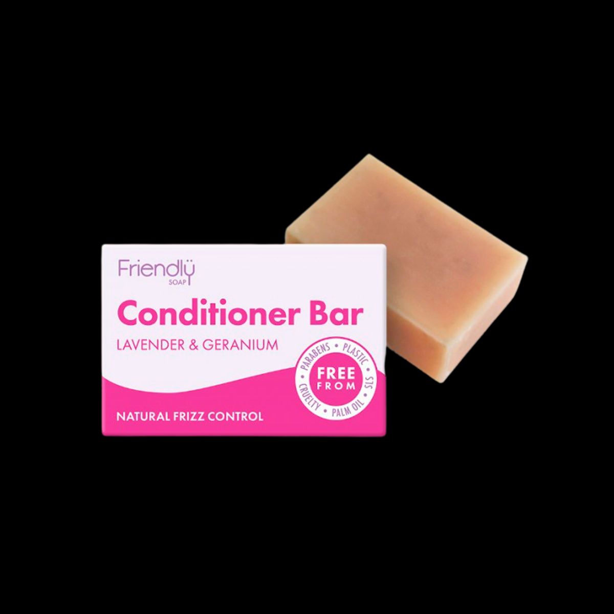 Friendly Conditioner Bar Lavendel & Geranium (95 g)