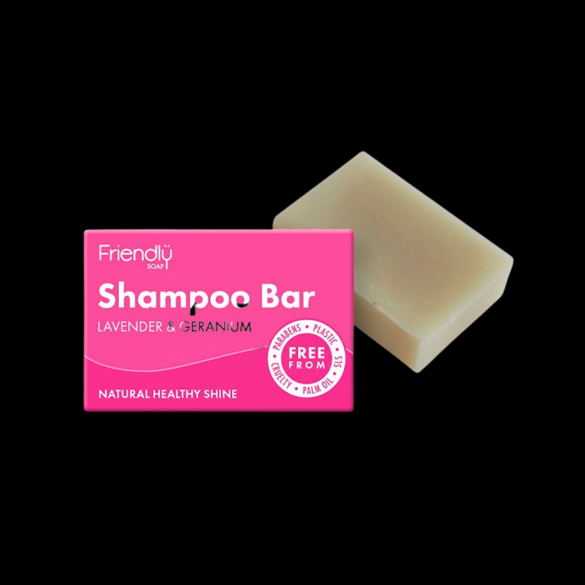 Friendly Shampoobar Lavendel & Geranium (95 g)