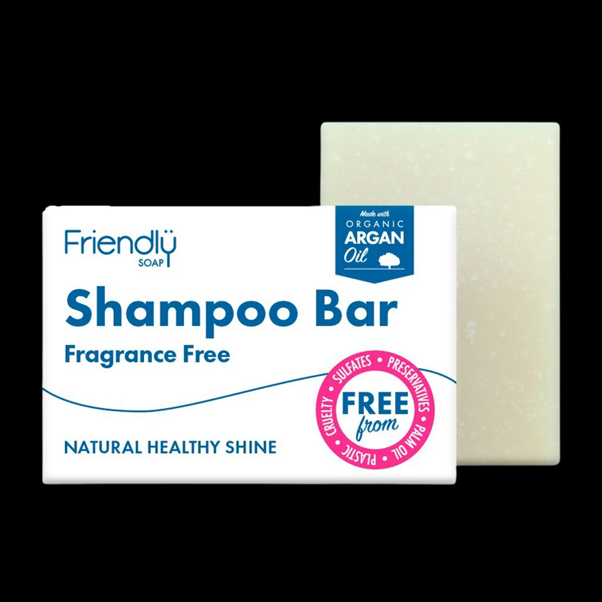 Friendly Shampoobar Uden Duft (95 g)