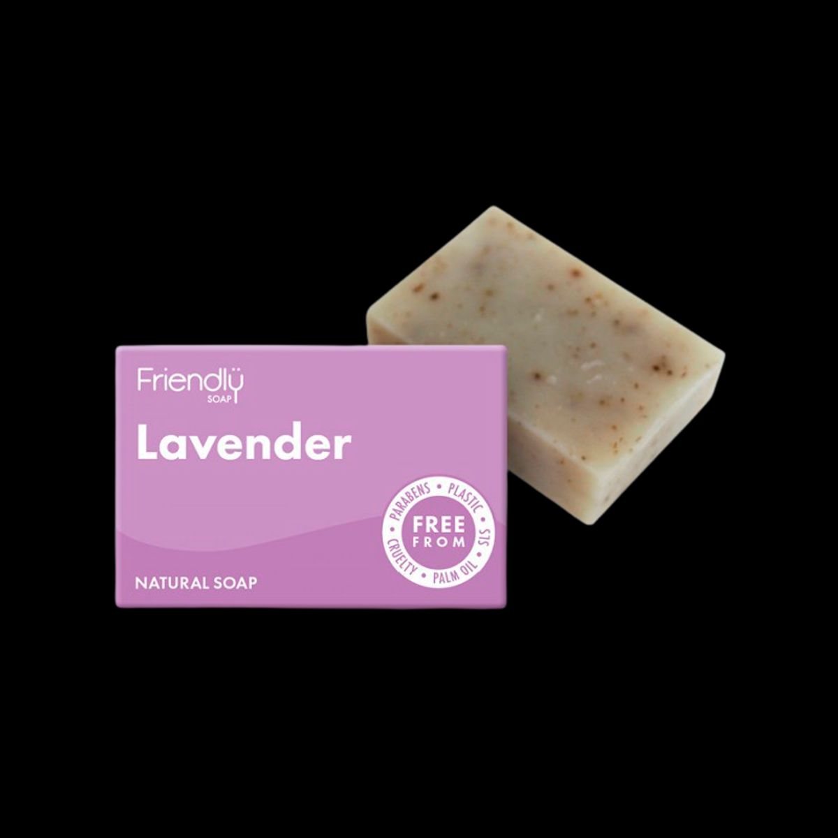 Friendly Sæbebar Lavendel (95 g)