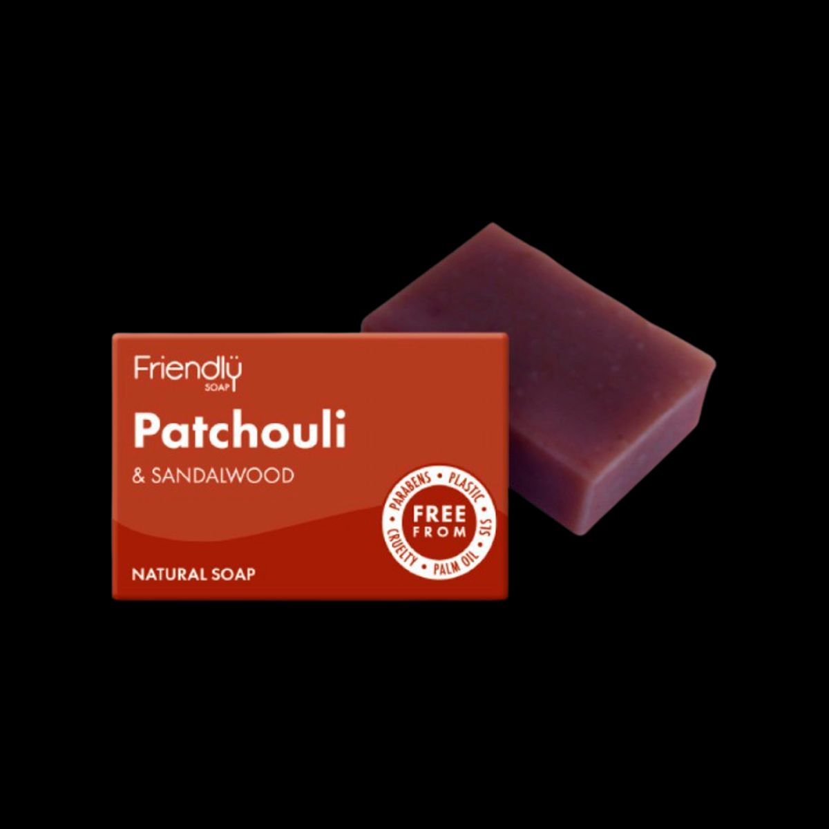 Friendly Sæbebar Patchouli (95 g)