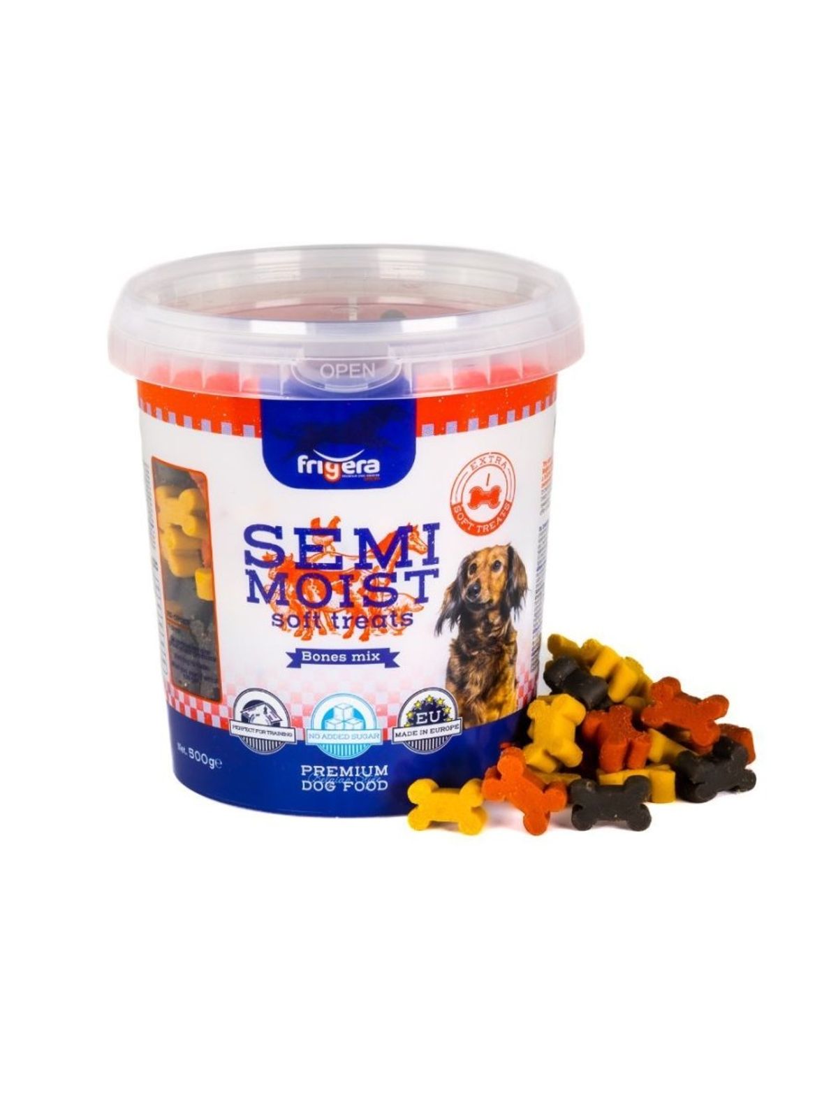 Frigera Semi-Moist Soft Bones Mix - 500 g