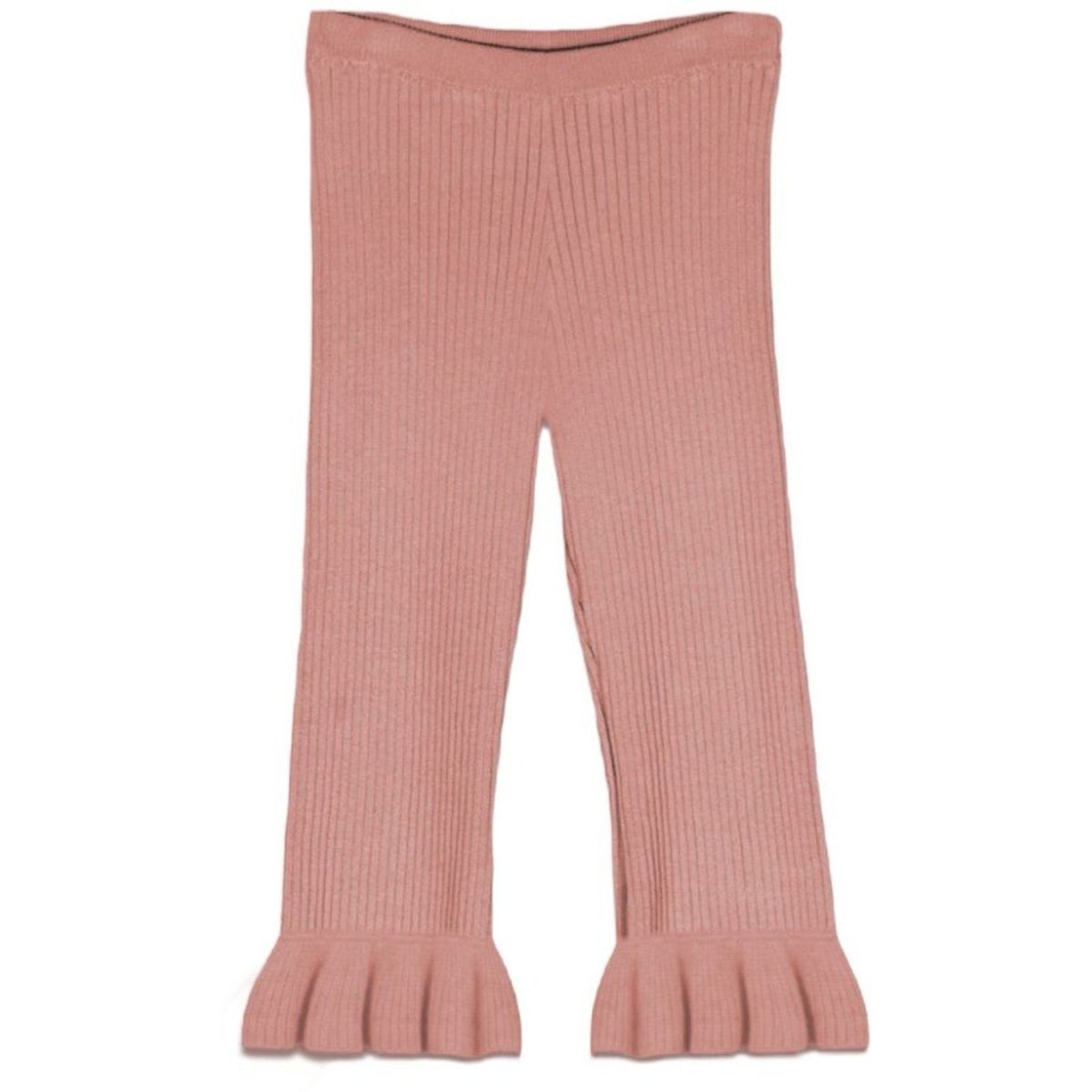 Frilly knit pants - Light pink / 12-18m - 86cm