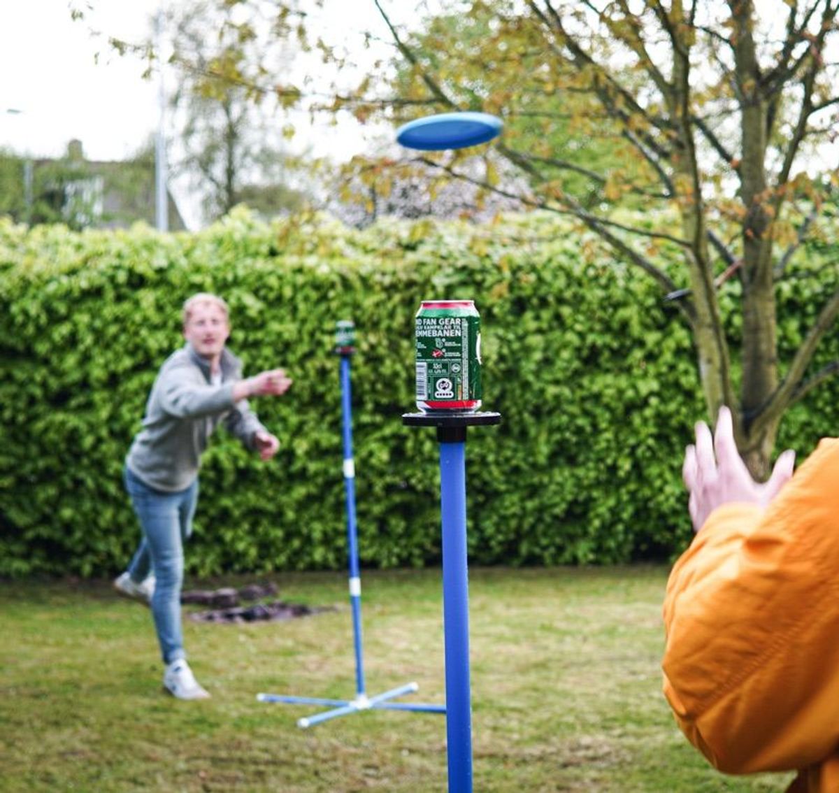 Frisbee ølbowling