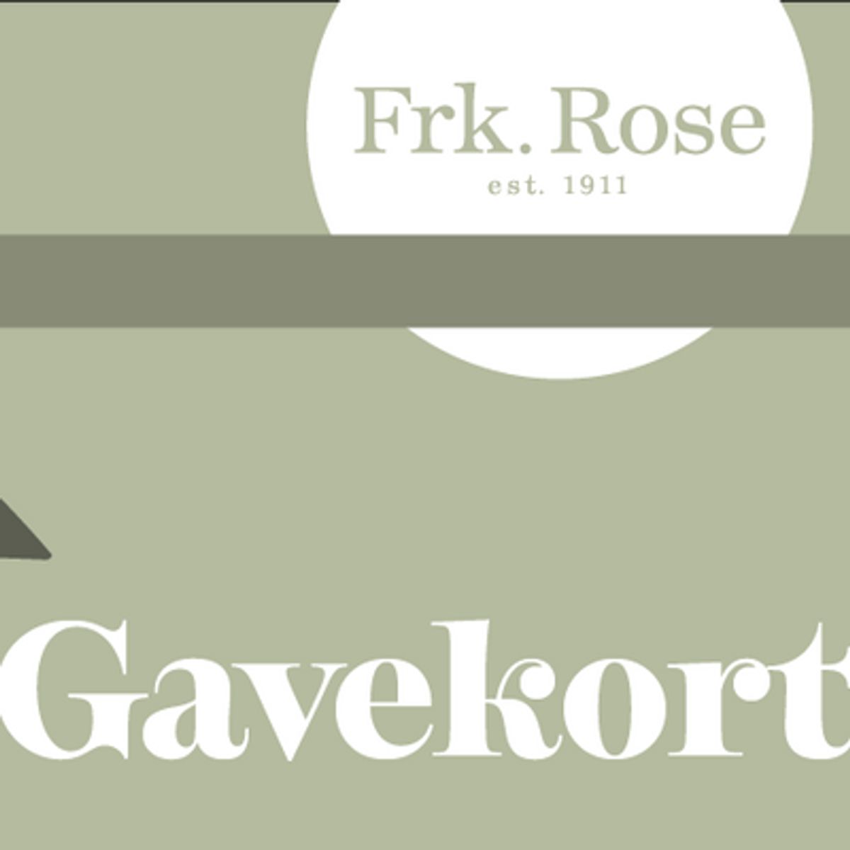 Frk. Rose Gavekort - 1.000 kr.