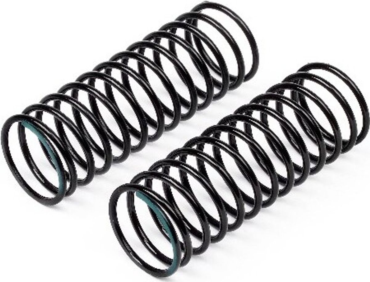 Front Shock Spring Green (pr) - Hp101479 - Hpi Racing