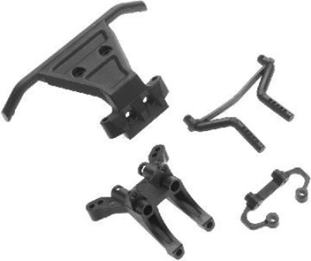 Front Shock Tower/bumper Set Yeti Jr - Ax31517 - Axial