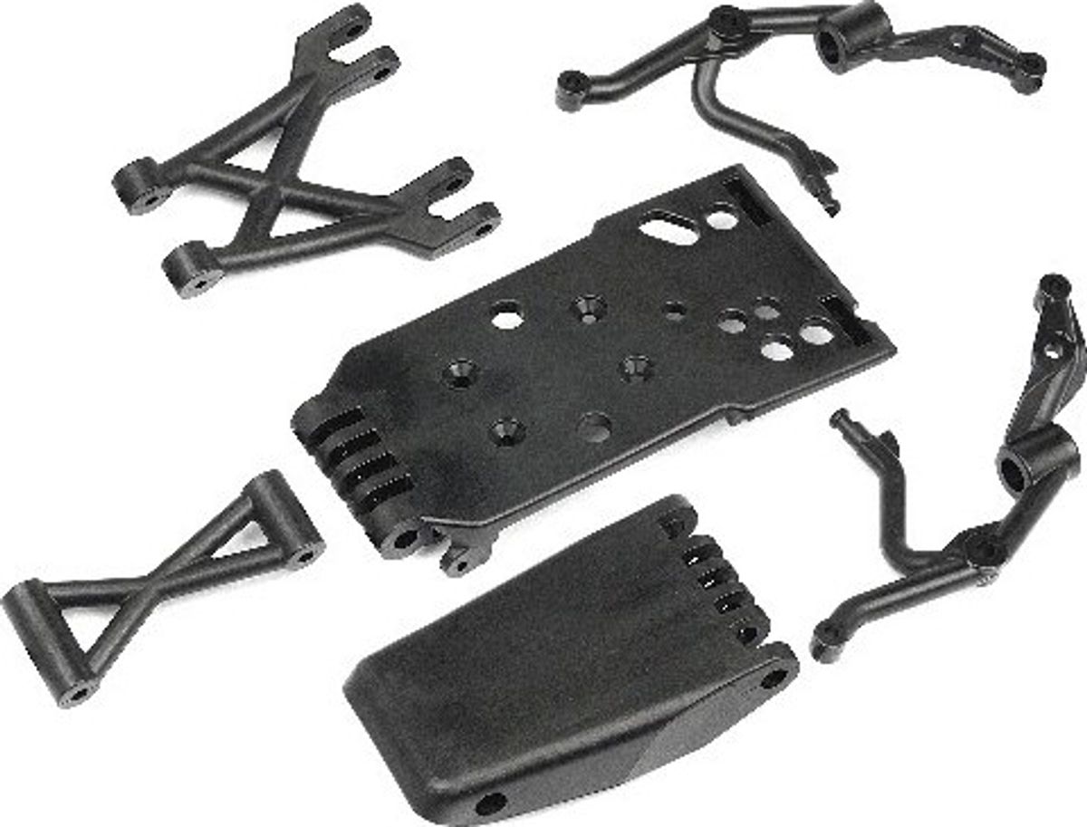 Front Skid Plate Set - Hp106285 - Hpi Racing